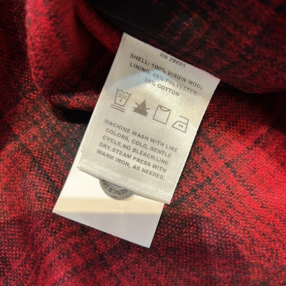 Pendleton SCOUT flannel long sleeve Wool Shirt - Picture 8 of 11